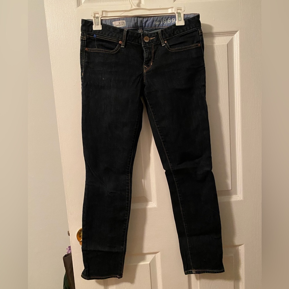 Gap 1969 Skinny Jeans. Size 27/4 Petite